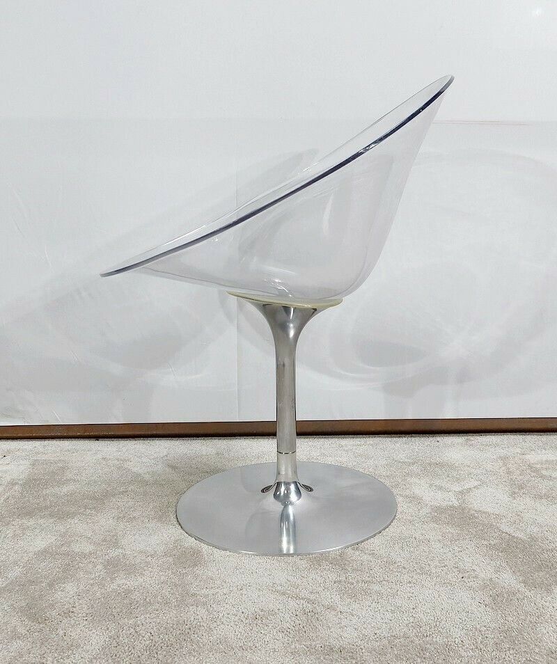 1246.3 Swivel Armchair Ero/S/ By Philippe Starck For Kartell , 2000s photo
