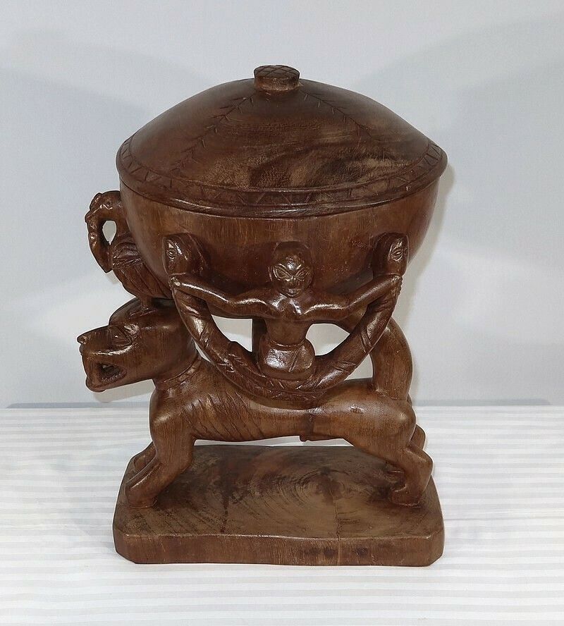 Old African Tobacco Pot, 20th, Early 20th Century photo 1009.4