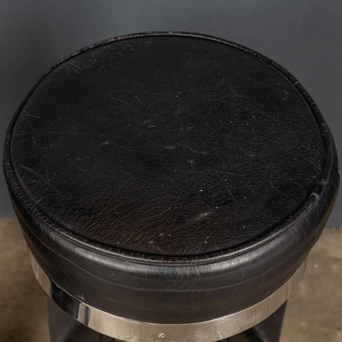 photo furniture 20th Century Set Of Three American Swivel Top Stools, C.1950