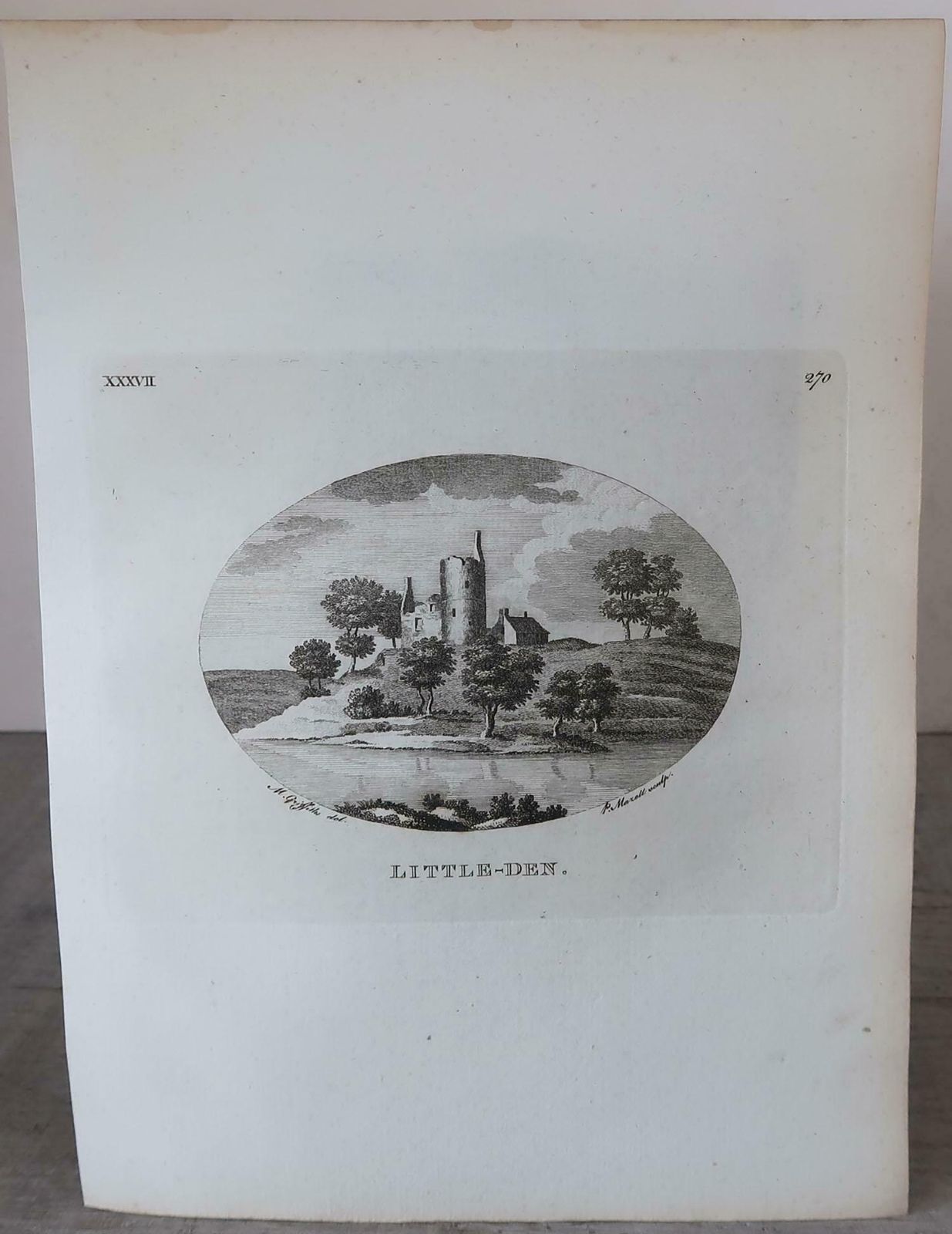 Set Of 8 Antique Prints Of Scottish Castles, Circa 1770 photo 220.0