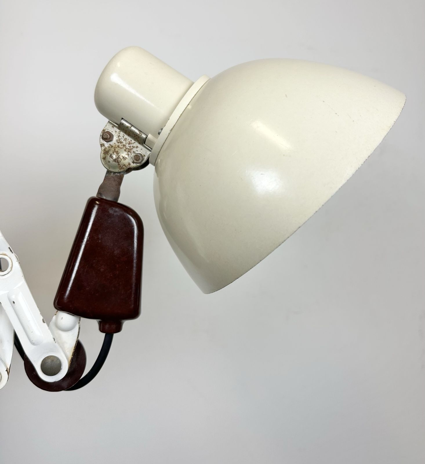 photo for sale Industrial East German Scissor Lamp From Veb Zweckleuchtenbau Dresden, 1950s