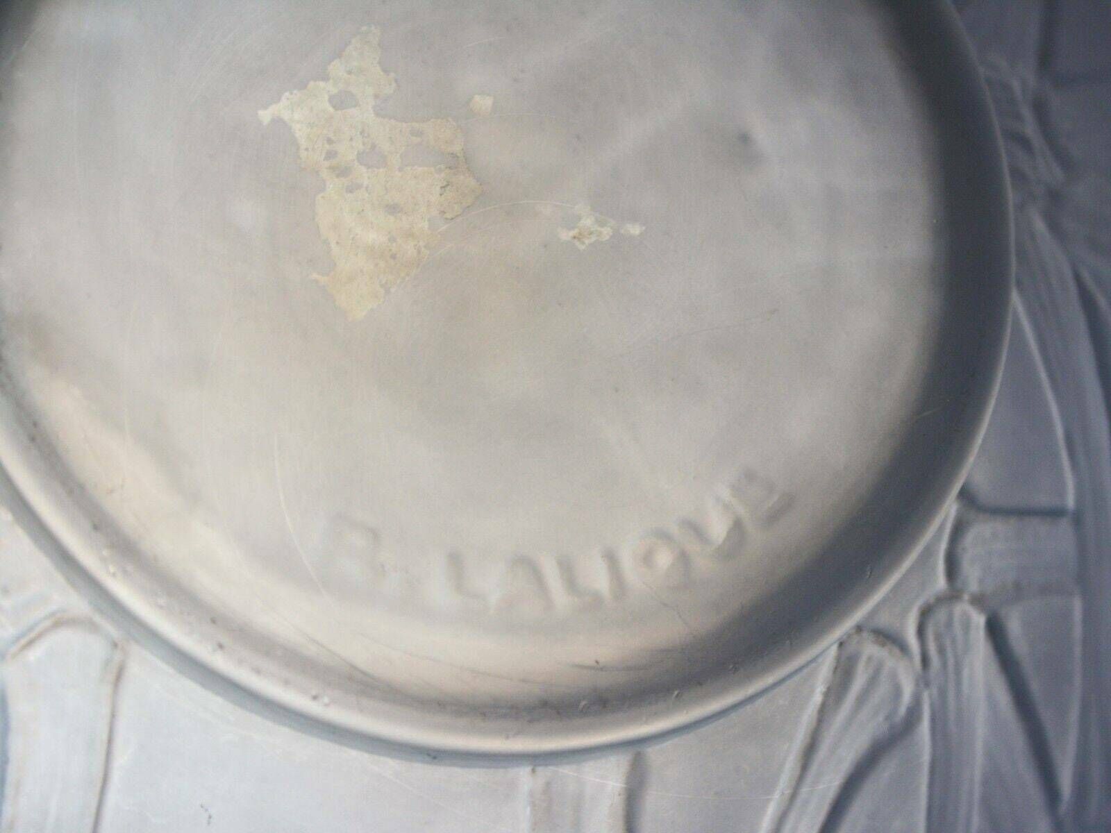Renè Lalique France Vase Druide Glass White Vintage Glass Art Nouveau Liberty photo vinterior