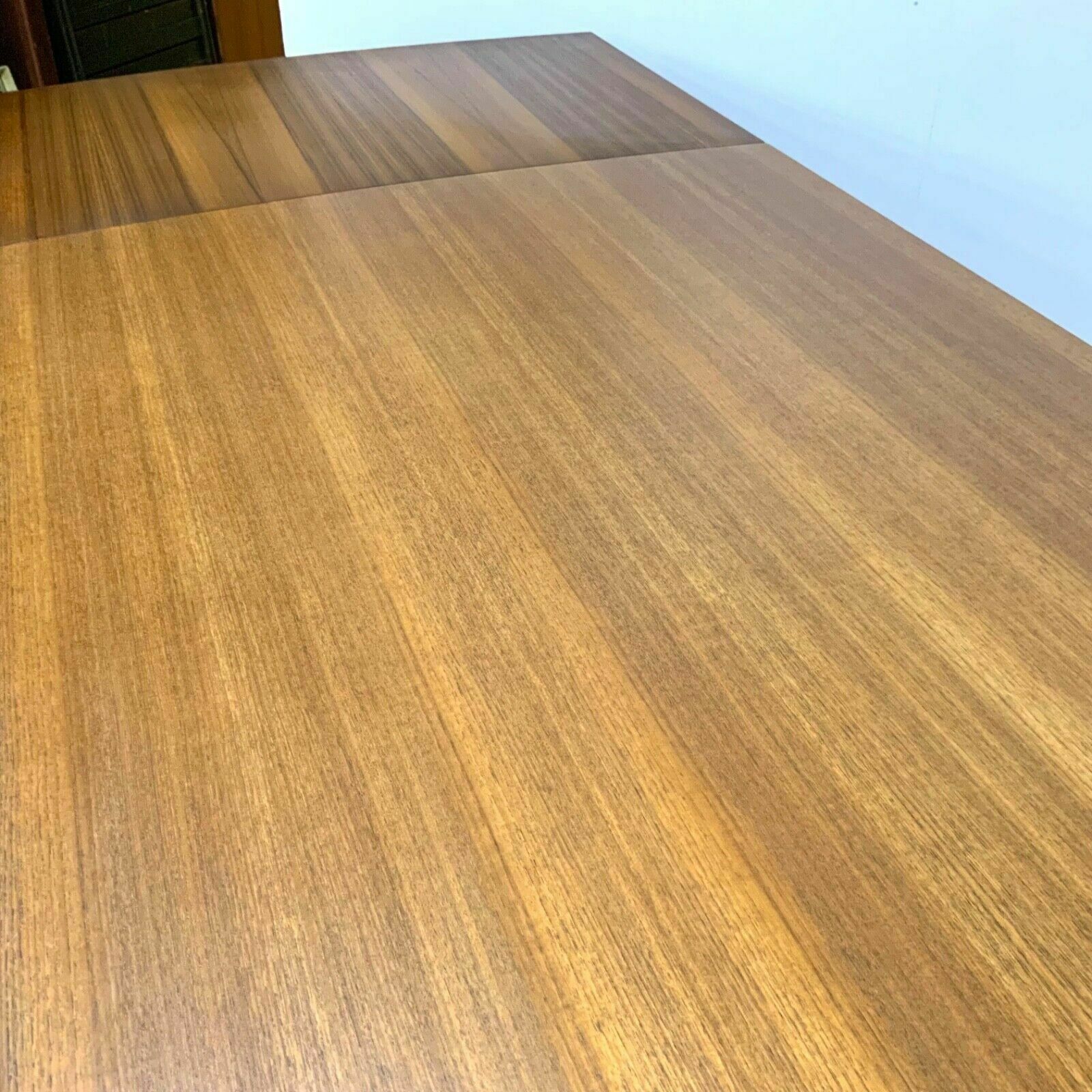 Danish Teak Draw Leaf Dining Table By Ole Wanscher For France And Son photo vintage