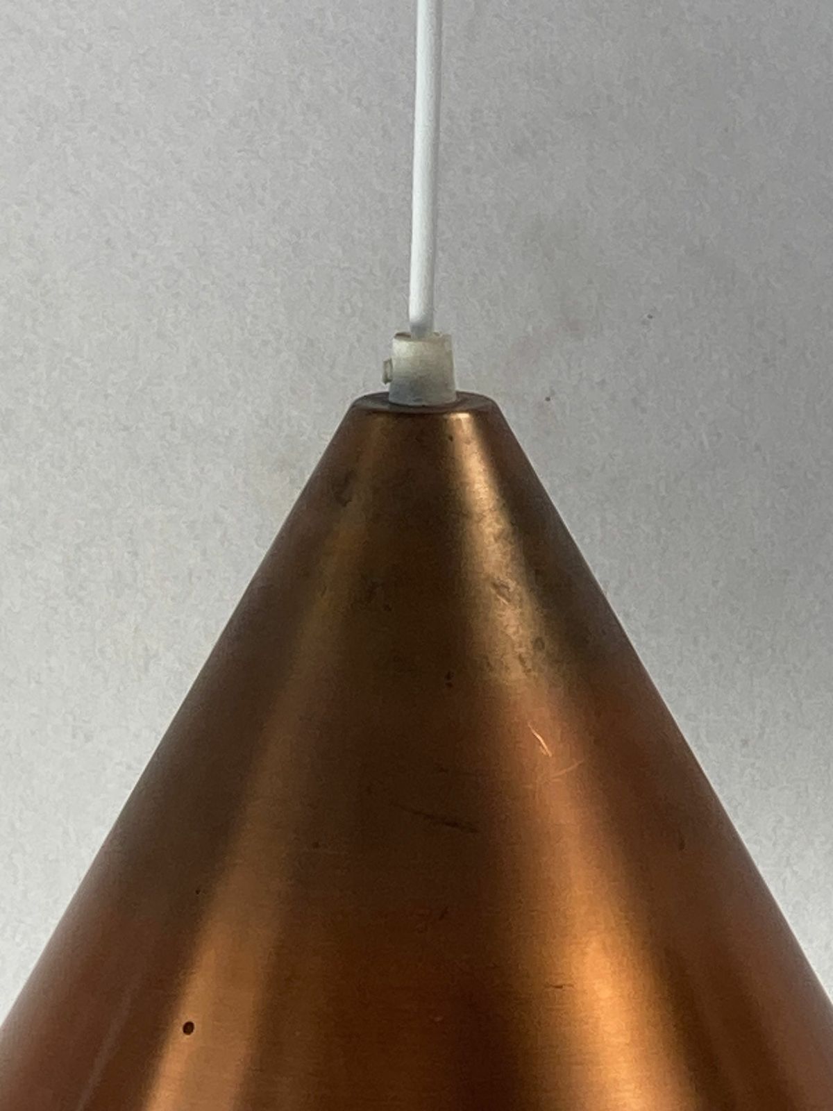photo for sale Perforated Copper Hanging Pendant, Nordisk Solar, Denmark