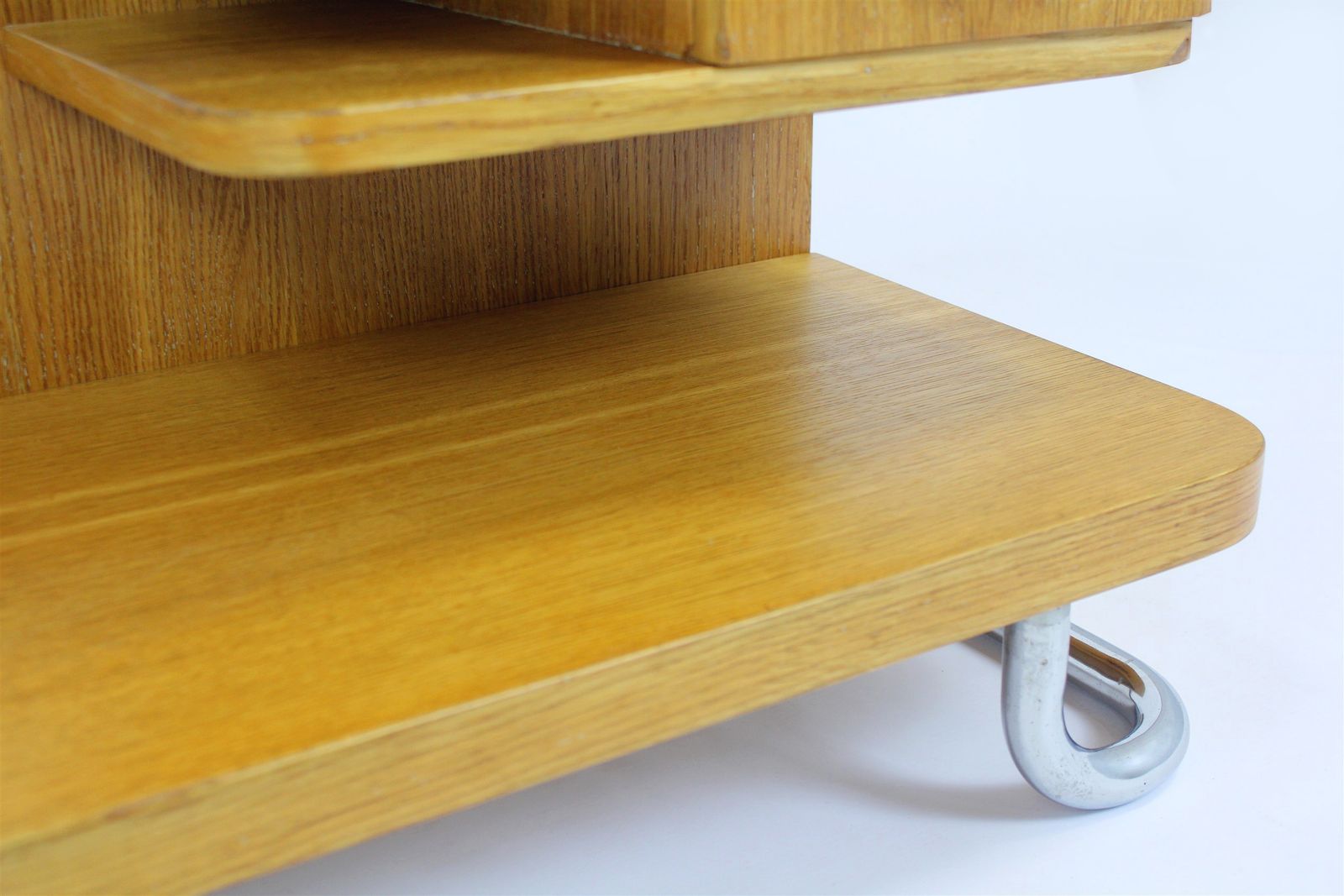1450.0 Bauhaus Chromed Tubular Steel Dressing Table, 1940s photo