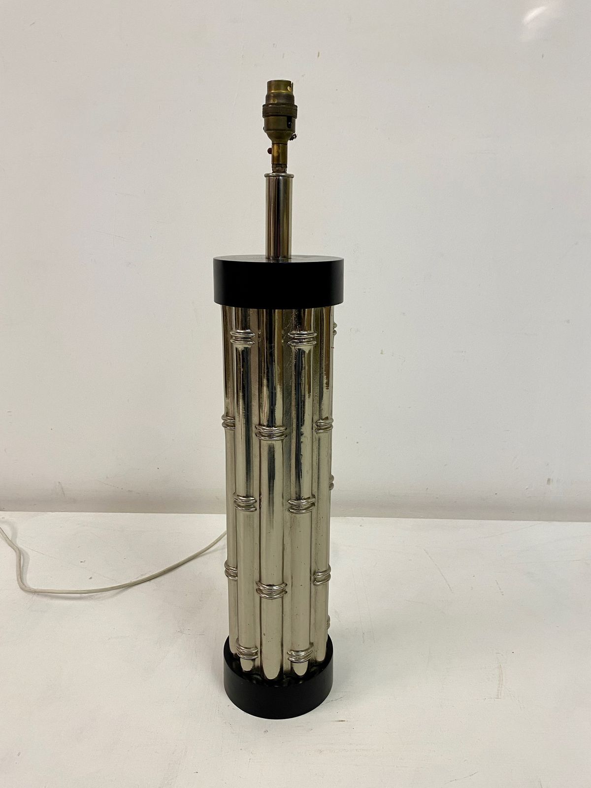 1970s Faux Bamboo Table Lamp photo buy