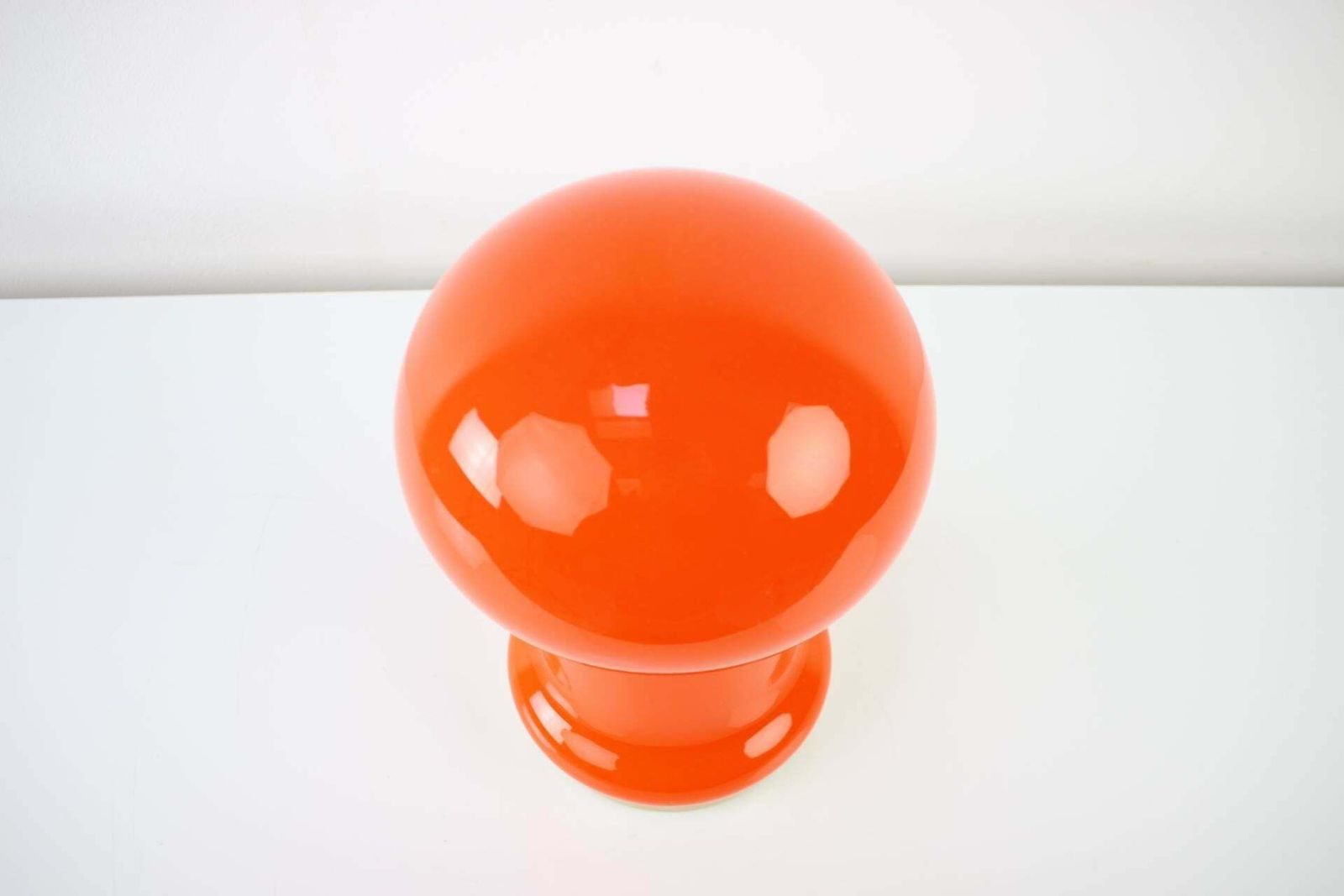 All Glass Table Lamp By Valasske Mezirici, 1970s photo furniture
