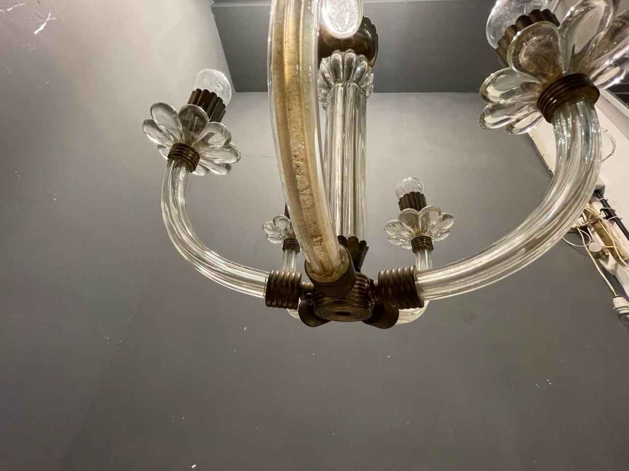 photo furniture Murano Glass Barovier Chandelier 1940’s