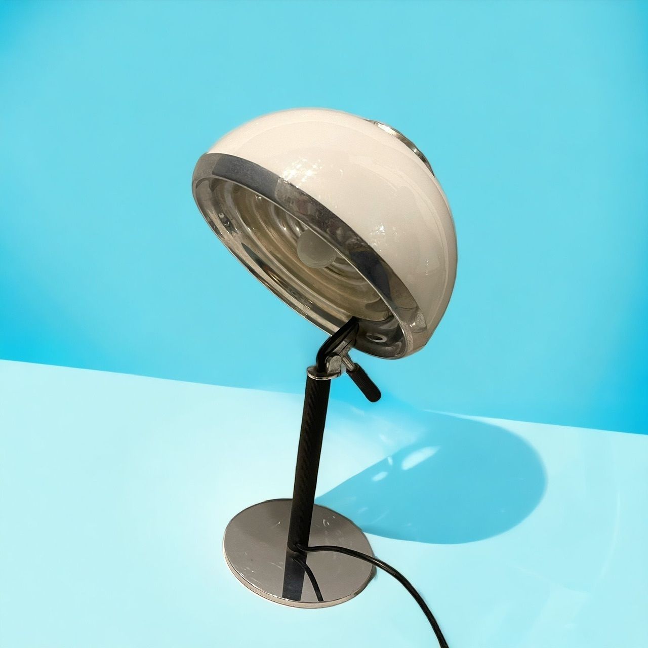 Midcentury Table Lamp “Bino” By Gregotti & Meneghetti & Stoppino Manufactured By Candle photo for sale
