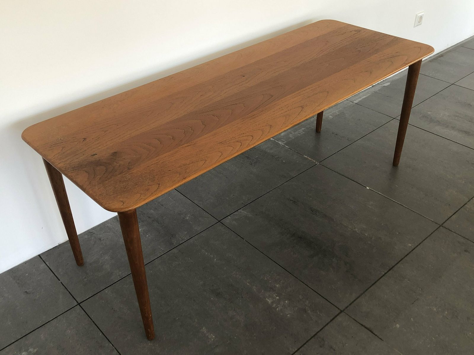Rare Wood Xxl Living Room Table, 1960s, Norway photo furniture