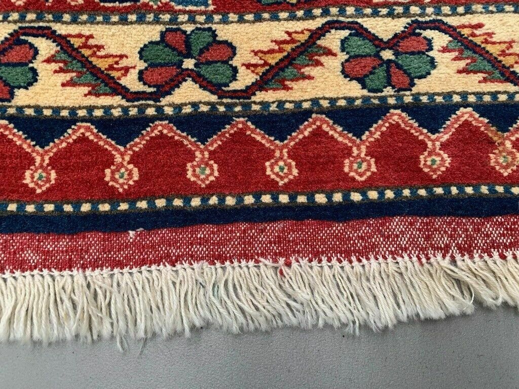 photo for sale Turkish Bergama Rug 385x320 Cm Vintage Carpet, Tribal Large Square