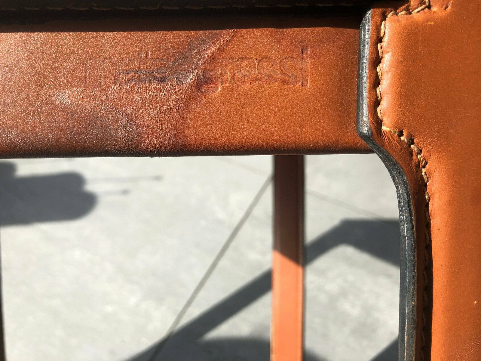 Pair Of Italian Leather Chairs By Matteo Grassi, 1970s, Italy photo 2383.28