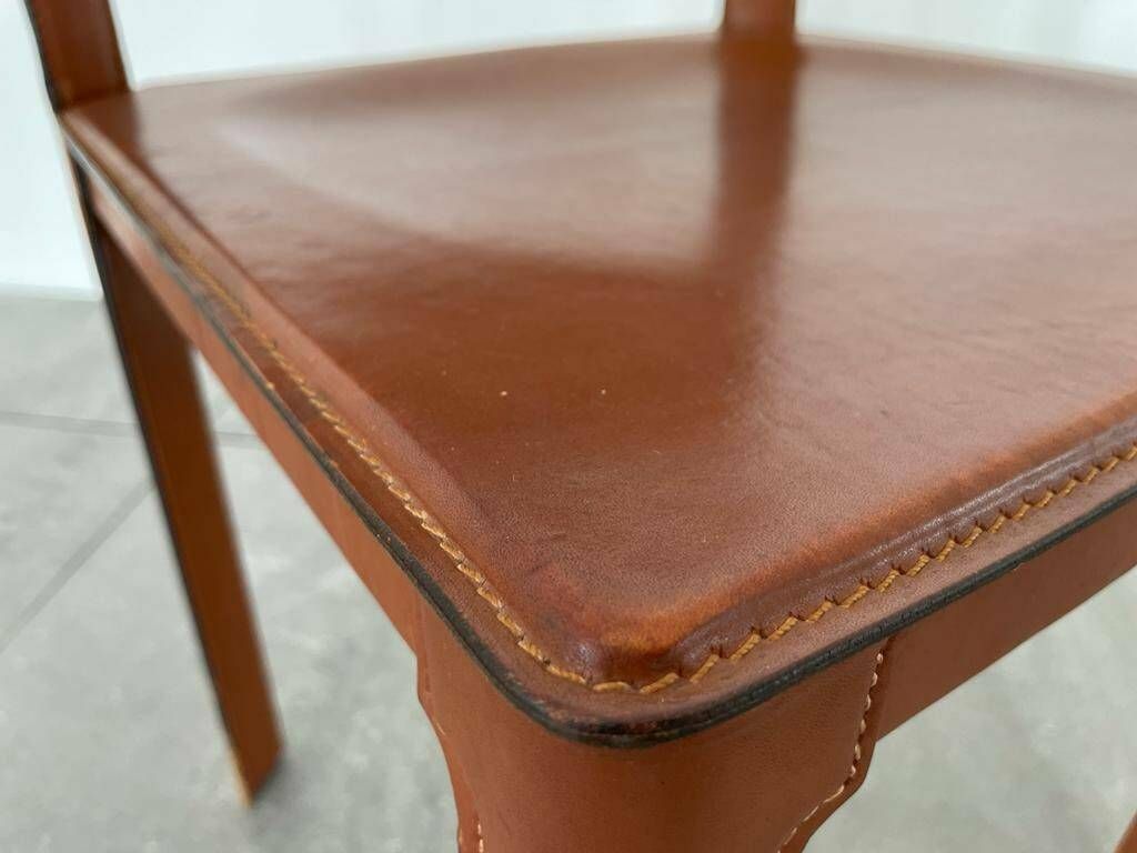 Pair Of Italian Leather Chairs By Matteo Grassi, 1970s, Italy photo buy