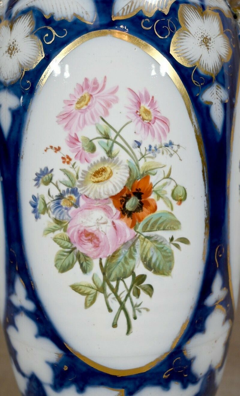 photo for sale Important Bayeux Porcelain Vase   Late 19th Century