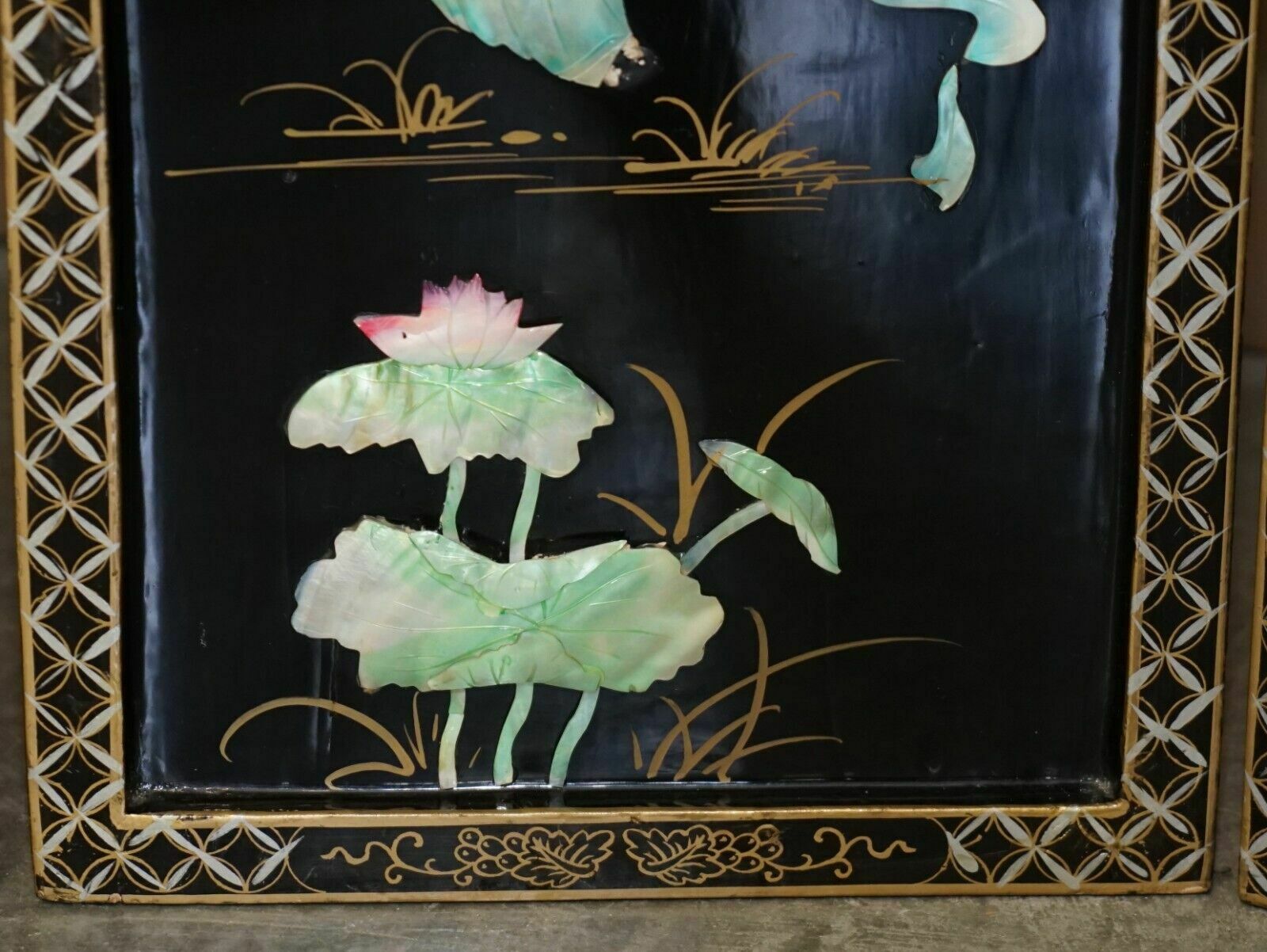 photo buy Rare & Collectable Antique Chinese Export Soapstone Folding Screen Room Divider