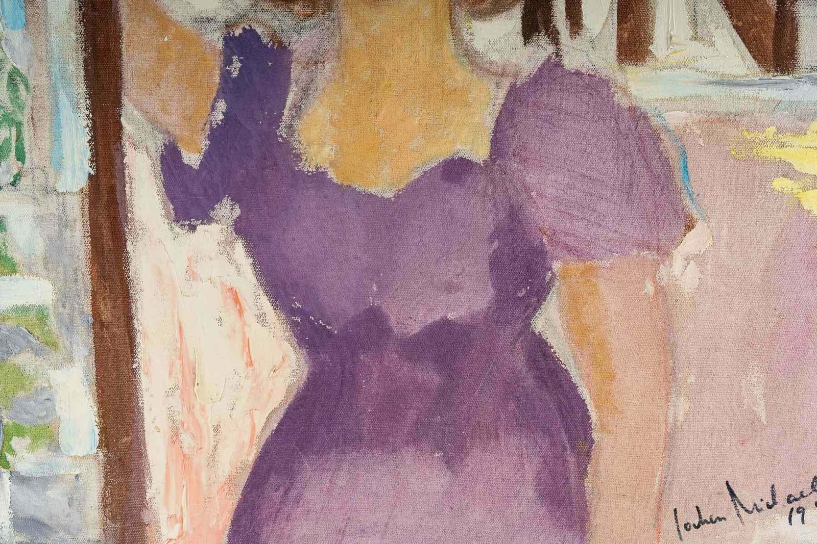 Painting Of A Woman, 20th Century photo buy