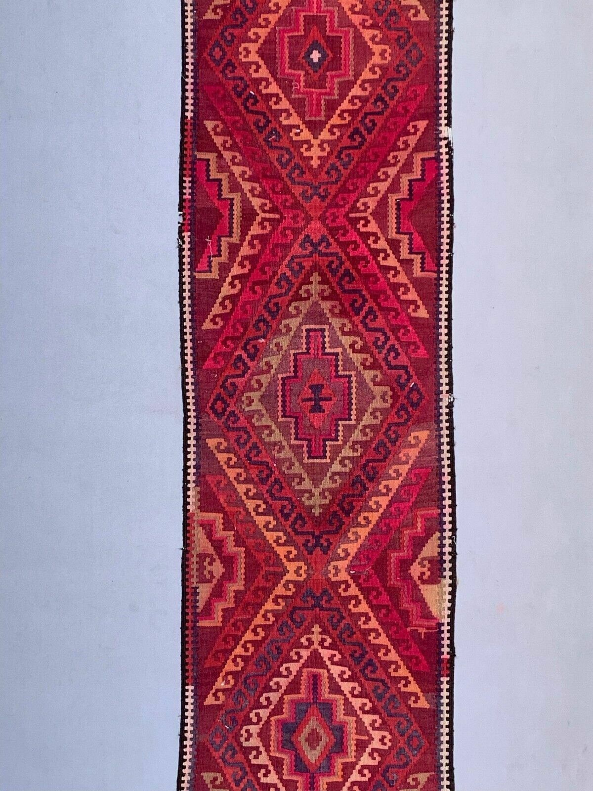 Old Turkish Kilim Runner 480x95 Cm, Vintage Kelim Rug, Long And Narrow photo furniture