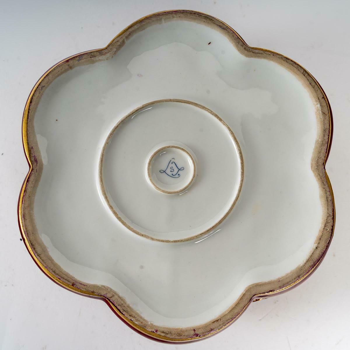 Important Box, Sèvres Porcelain Box, Napoleon III Period photo for sale