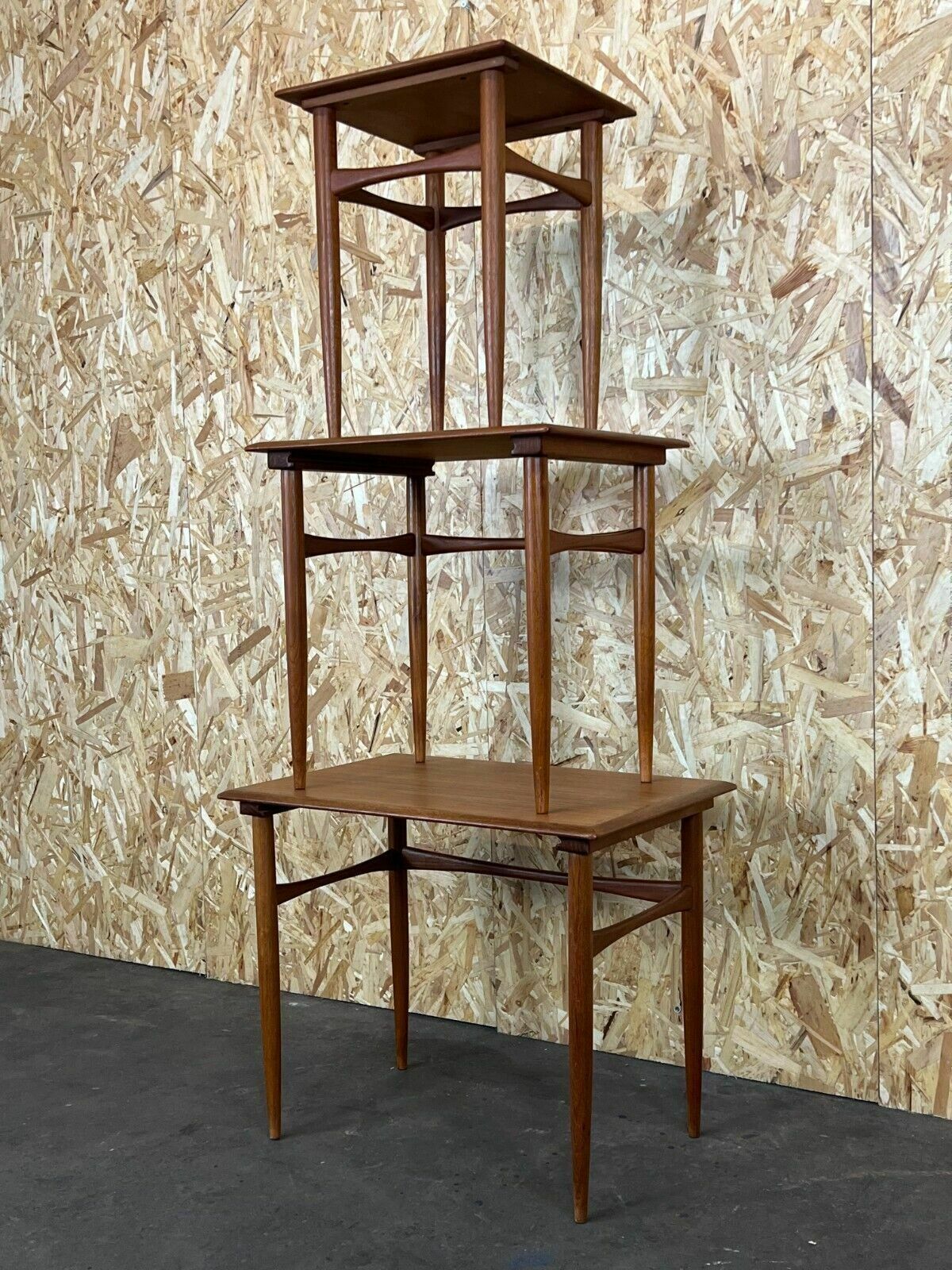 photo buy 60s 70s Teak Nesting Tables Kai Kristiansen Skovmand & Andersen Design