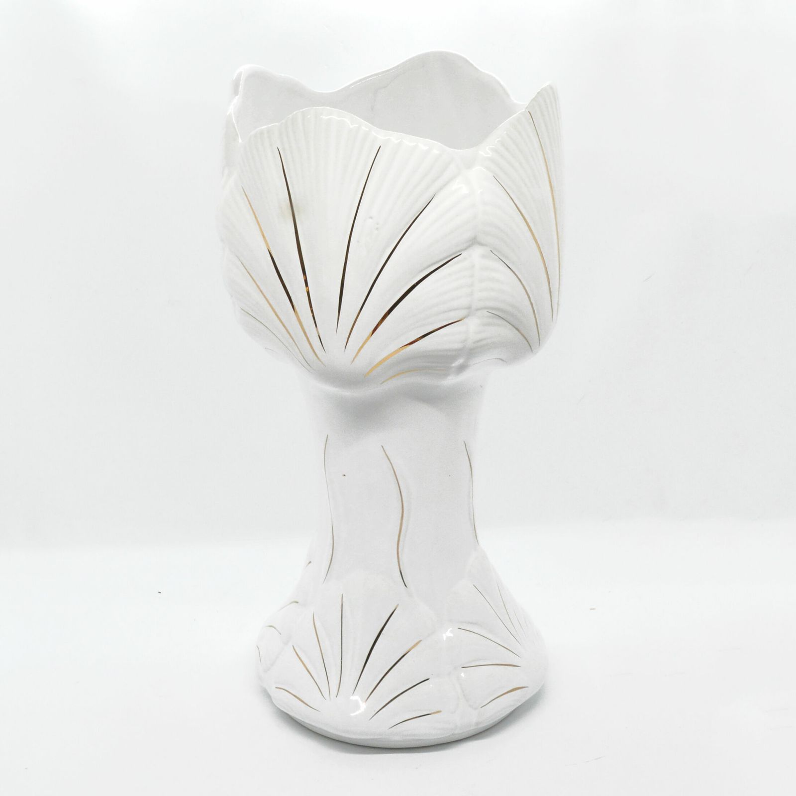Home Decor 1970s Porcelain Vase Or Pot, Bogucice, Poland photo