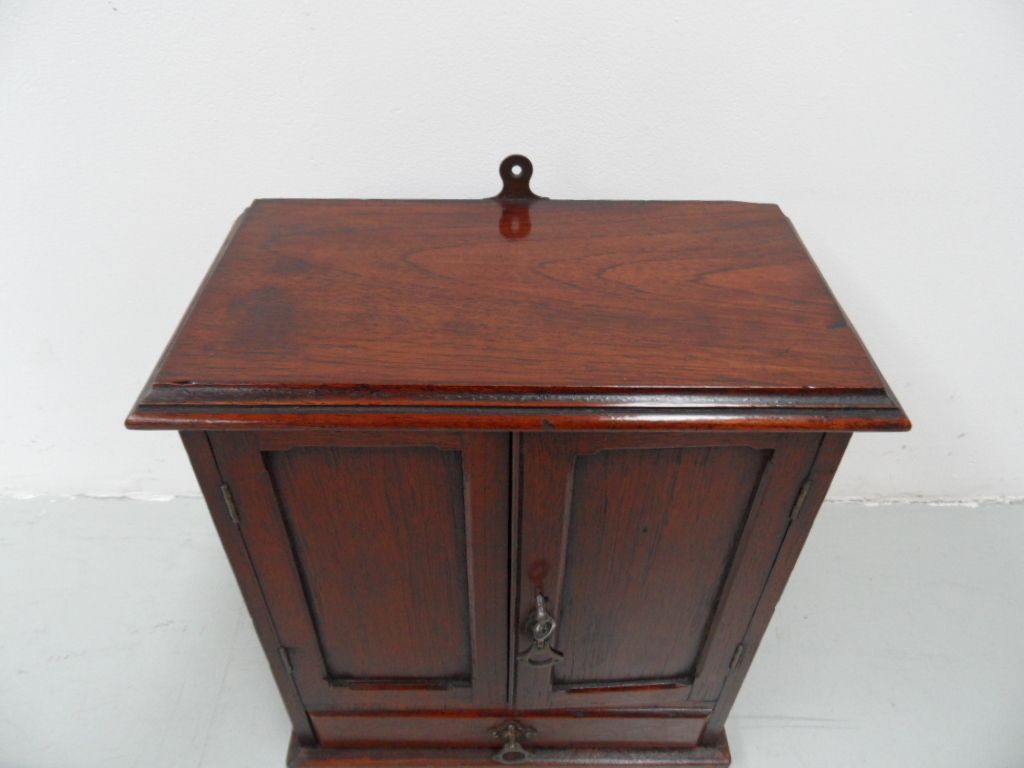 Antique Mahogany Jewelry Cabinet photo furniture