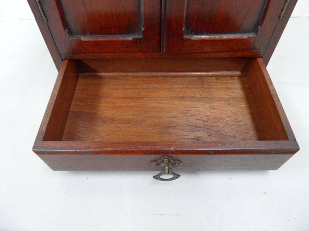 Antique Mahogany Jewelry Cabinet photo 489.8