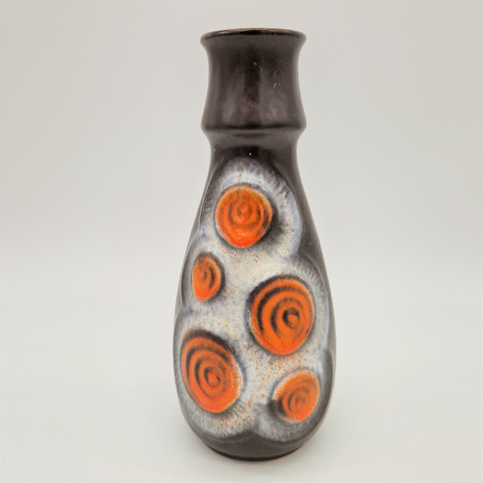 Vintage Ceramic Vase Like Fat Lava By Bay Keramik Germany. 1960   1970