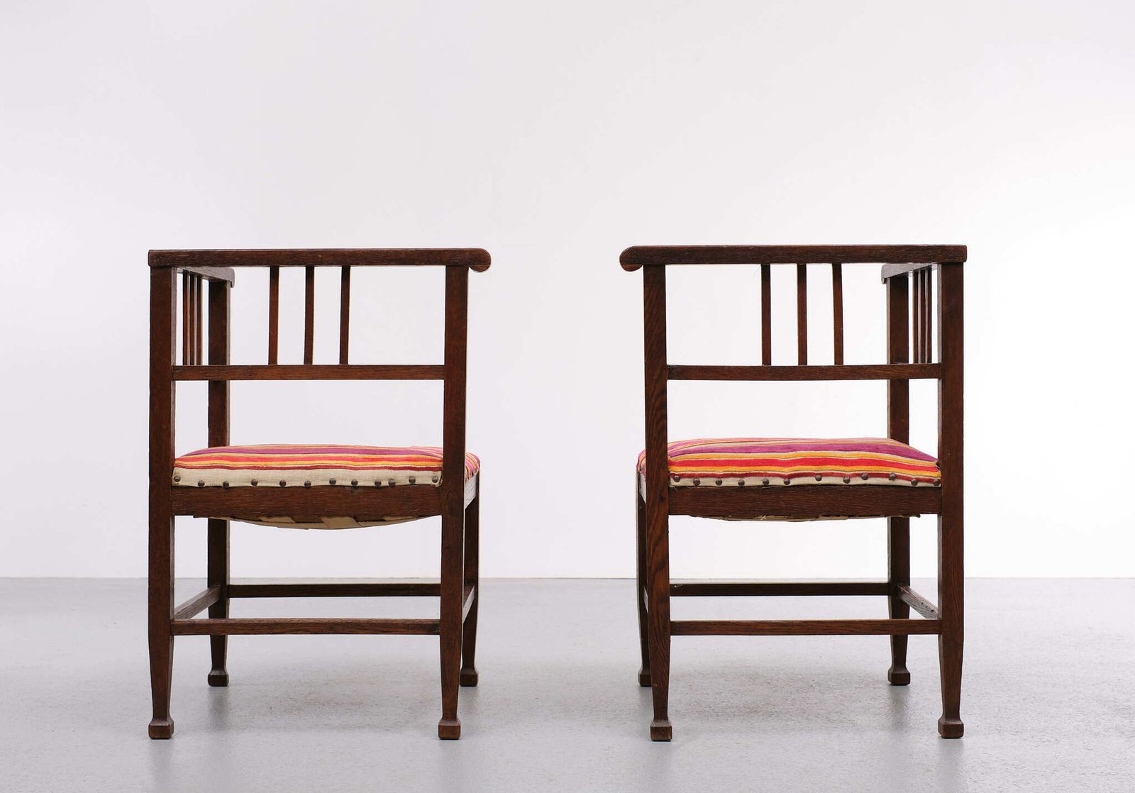 Amsterdam School Corner Chairs, 1920s, Holland photo furniture