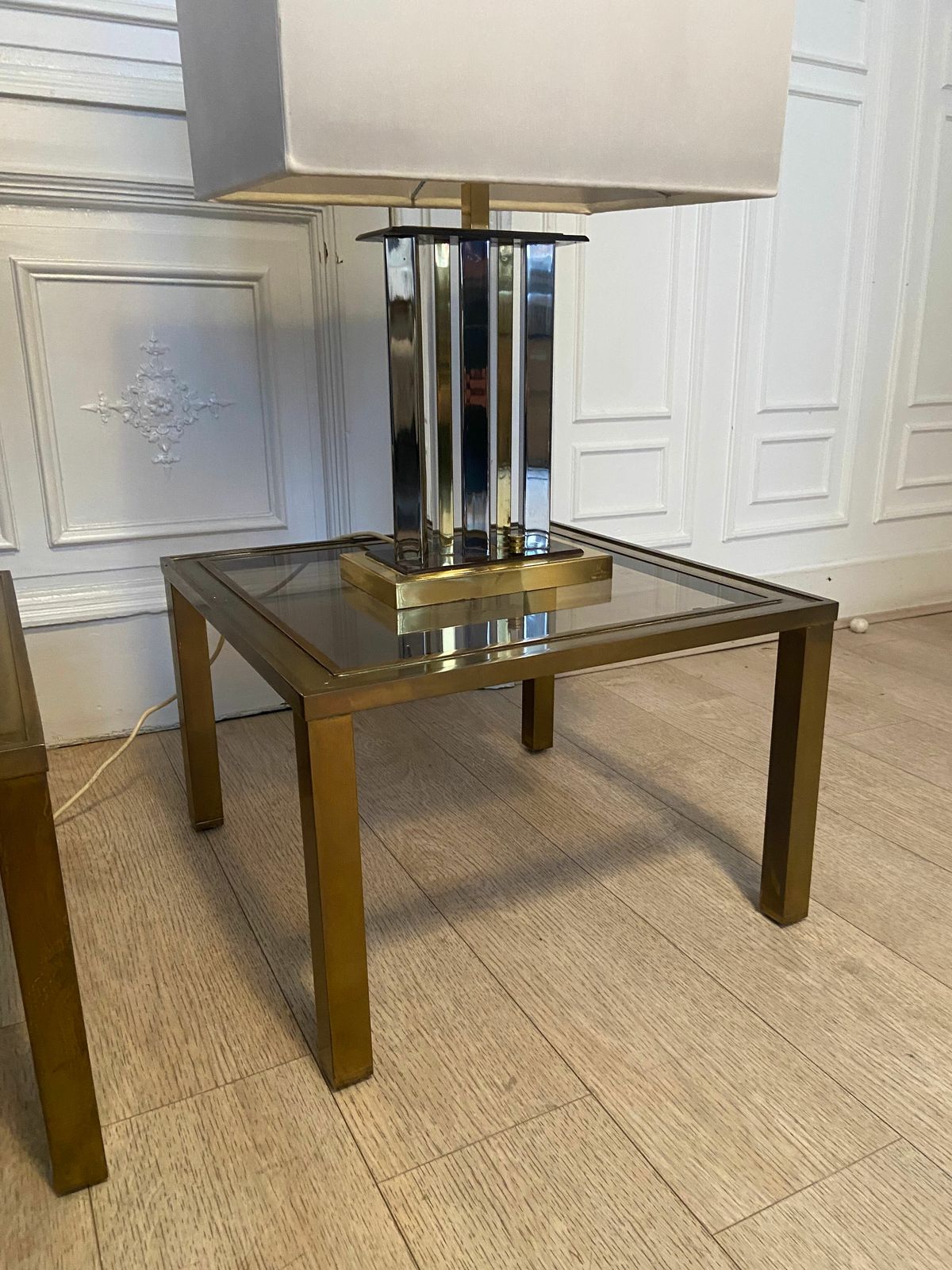 Pair Of Romeo Rega Lamps, Signed photo for sale