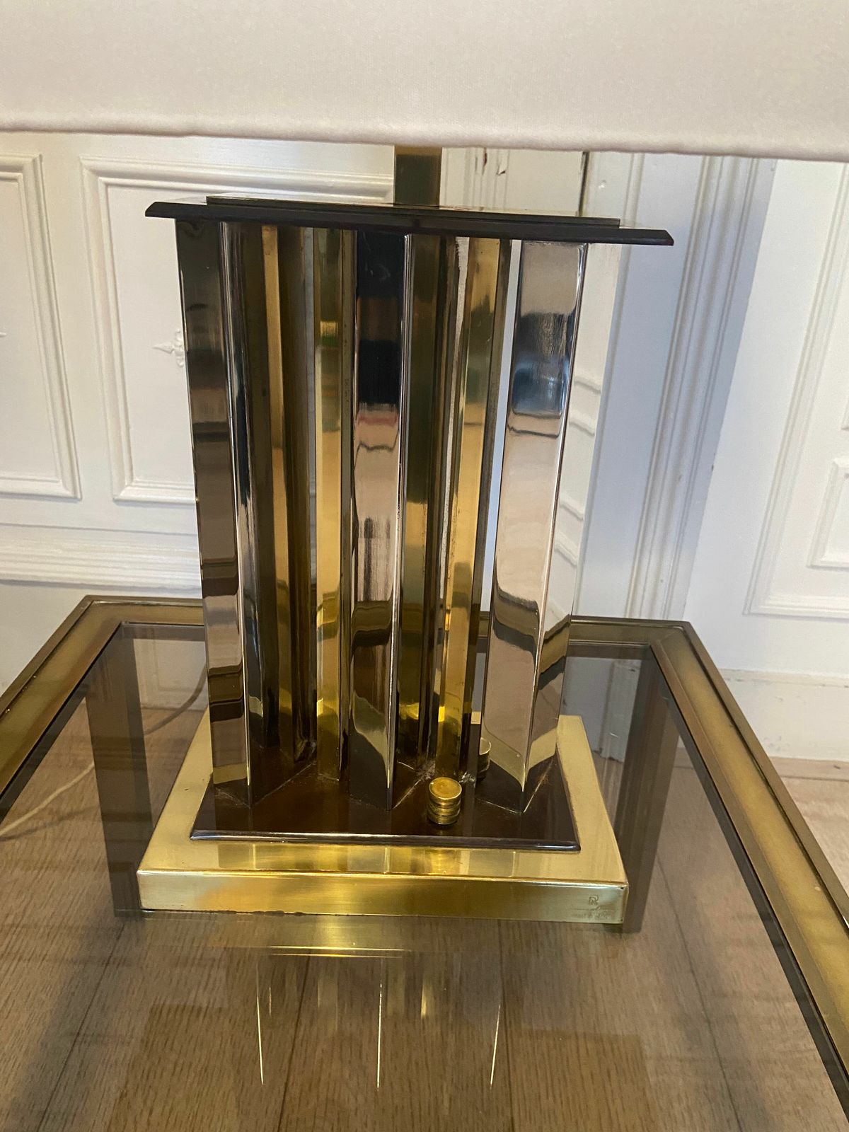 photo vinterior Pair Of Romeo Rega Lamps, Signed