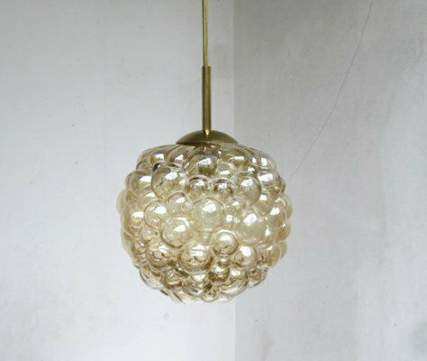 Bubble Glass Ceiling Lamp By Helena Tynell & Heinrich Gantenbrink For Limburg, 1960s photo Lighting