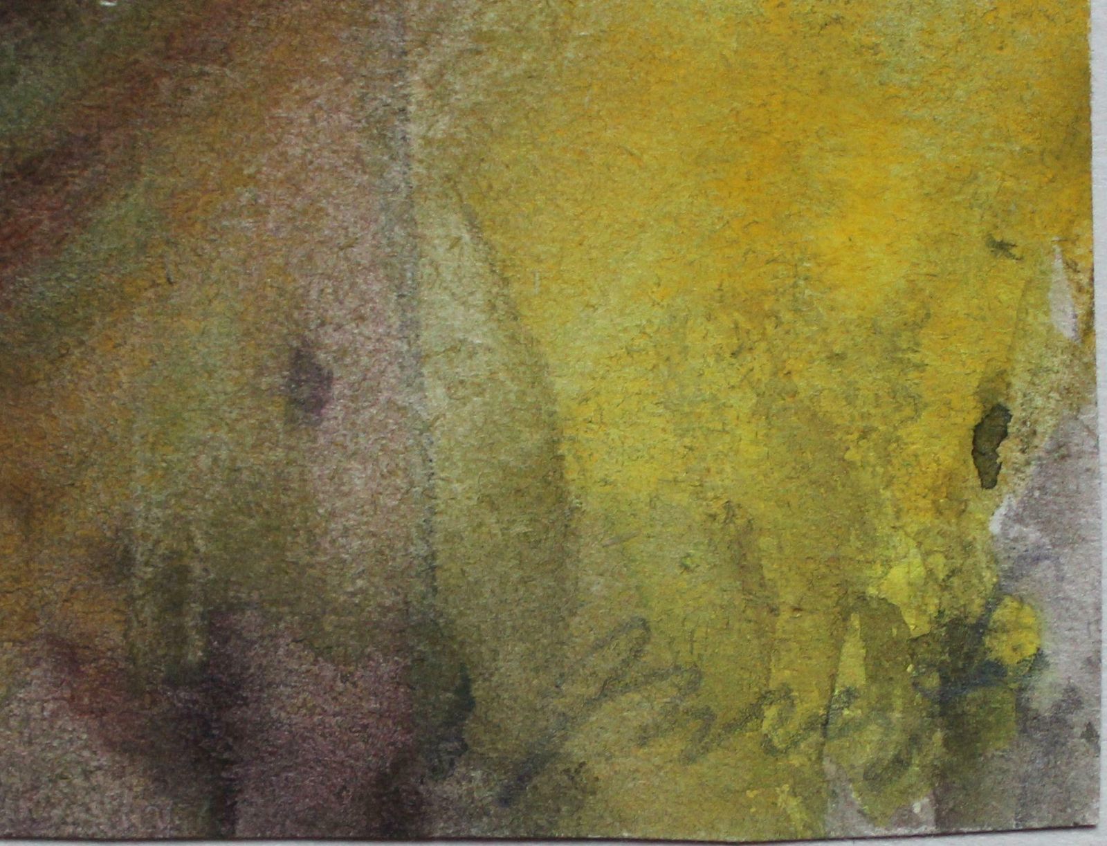 Dzidra Ezergaile Reflections. 1960s. Watercolour On Paper photo furniture
