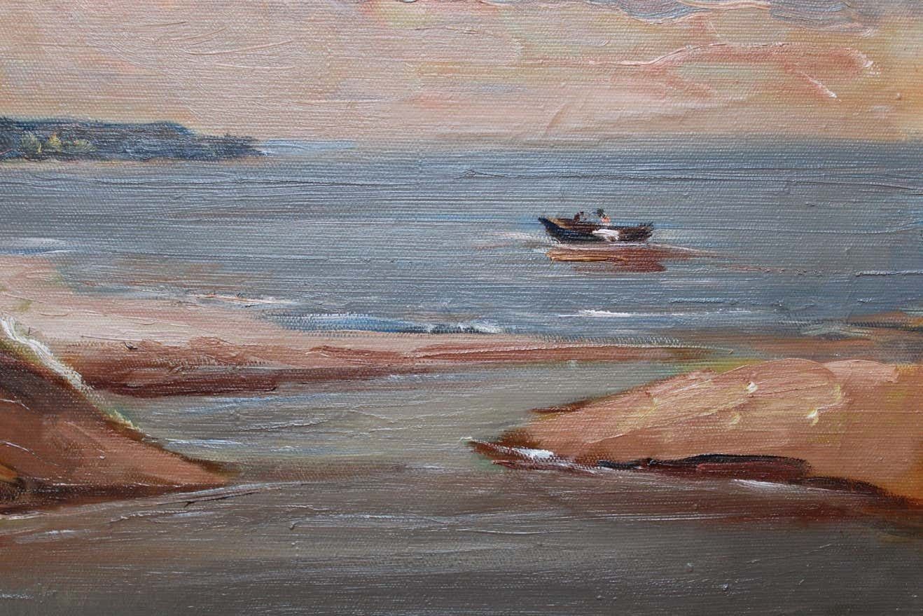 Marianna Peilane Sea. Oil On Canvas And Cardboard, photo 429.0