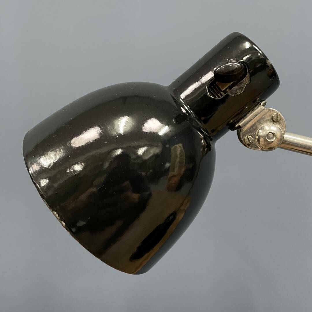 Zwarte Zirax Bureaulamp Met Emaille Kap photo buy