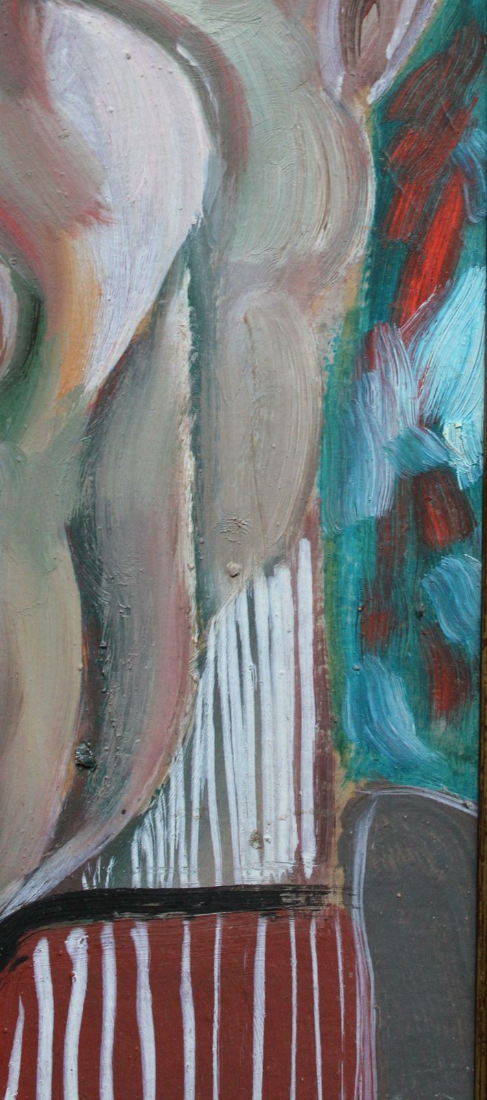photo for sale Vladimir Glushenkov Flirt. 1970. Cardboard, Mixed Media Art,