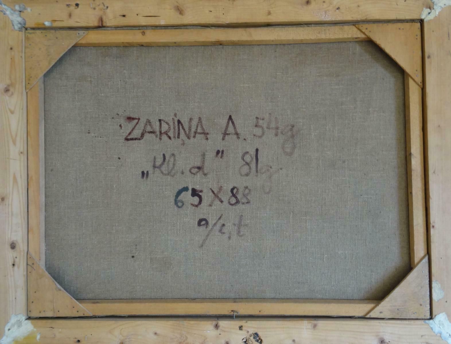 Aija Zarina Colourful Still Life. 1981. Canvas, Oil, Tempera,  1981 photo Art