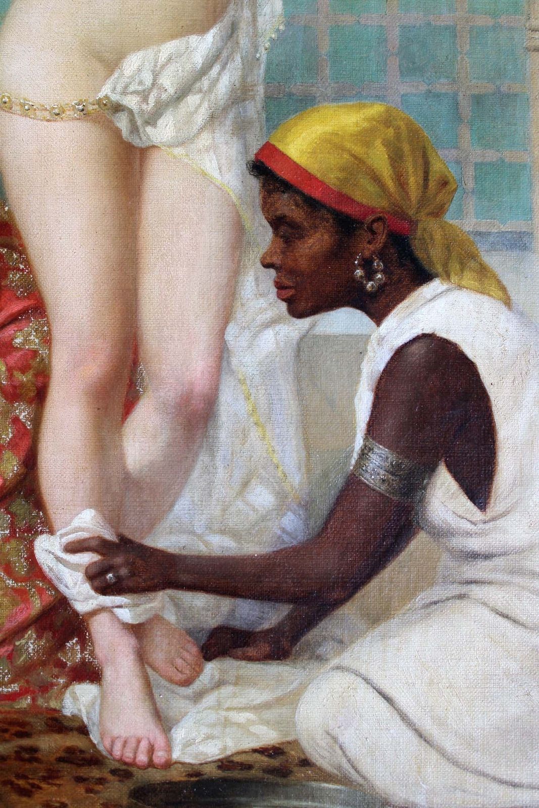 Vinsent G. Stiepevich The Bath. Late 19th Century. Oil On Canvas, photo Art
