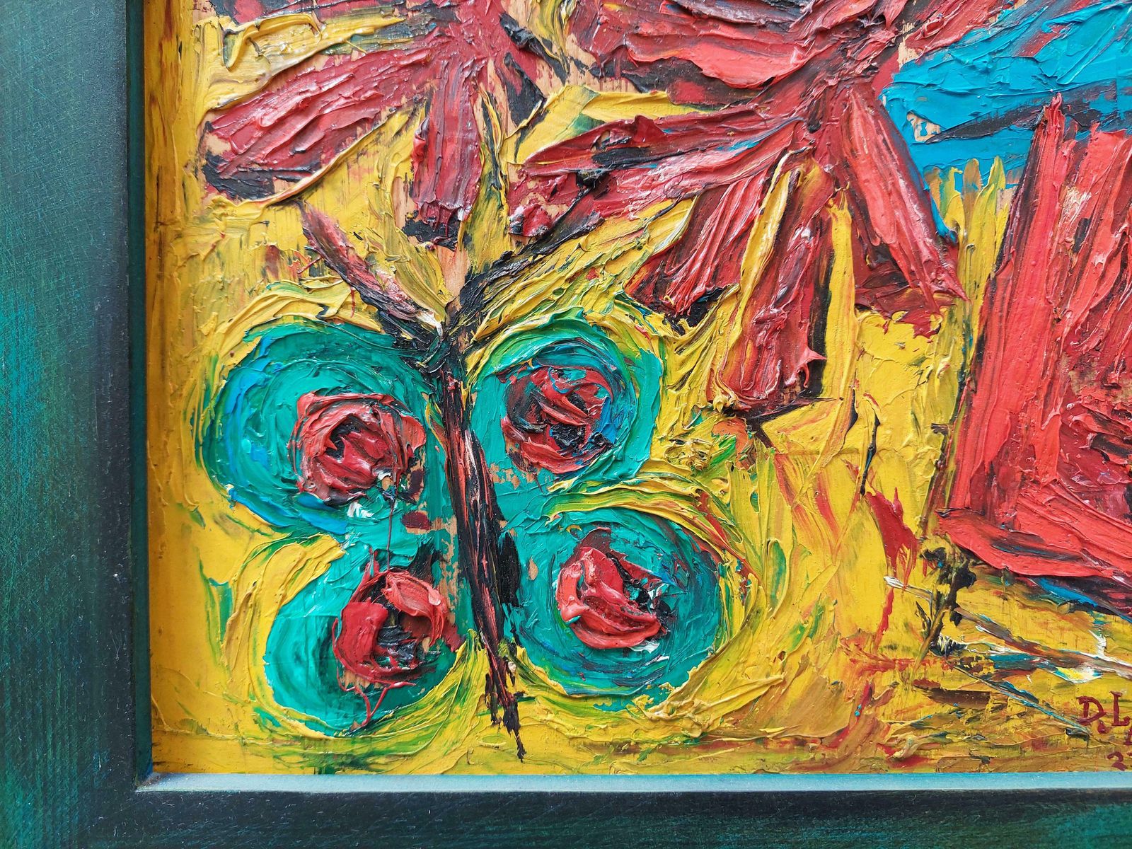 Butterfly Hunting 2001 Wood Oil photo 1431.0