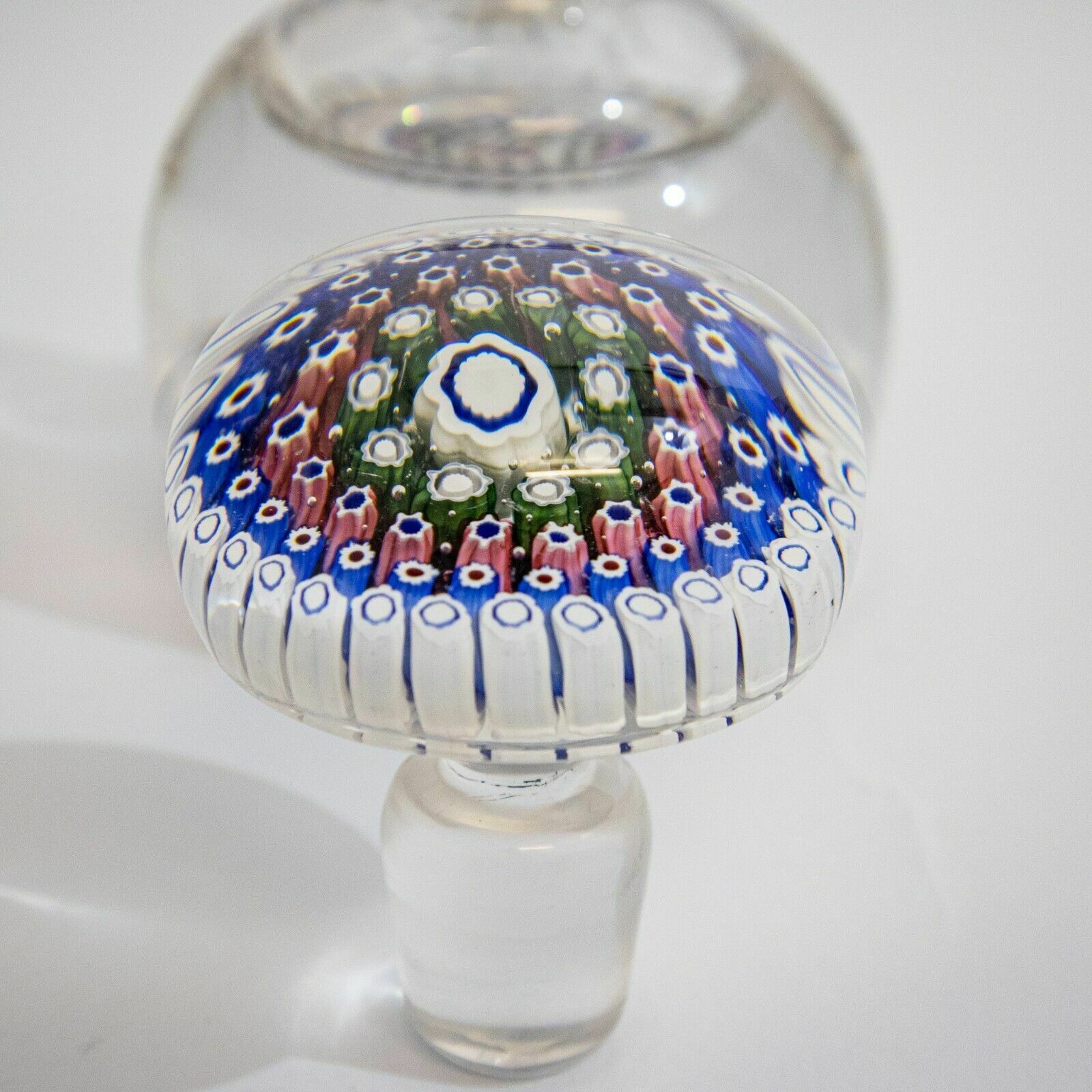 Millefiori Glass Inkwell, 1900s photo buy
