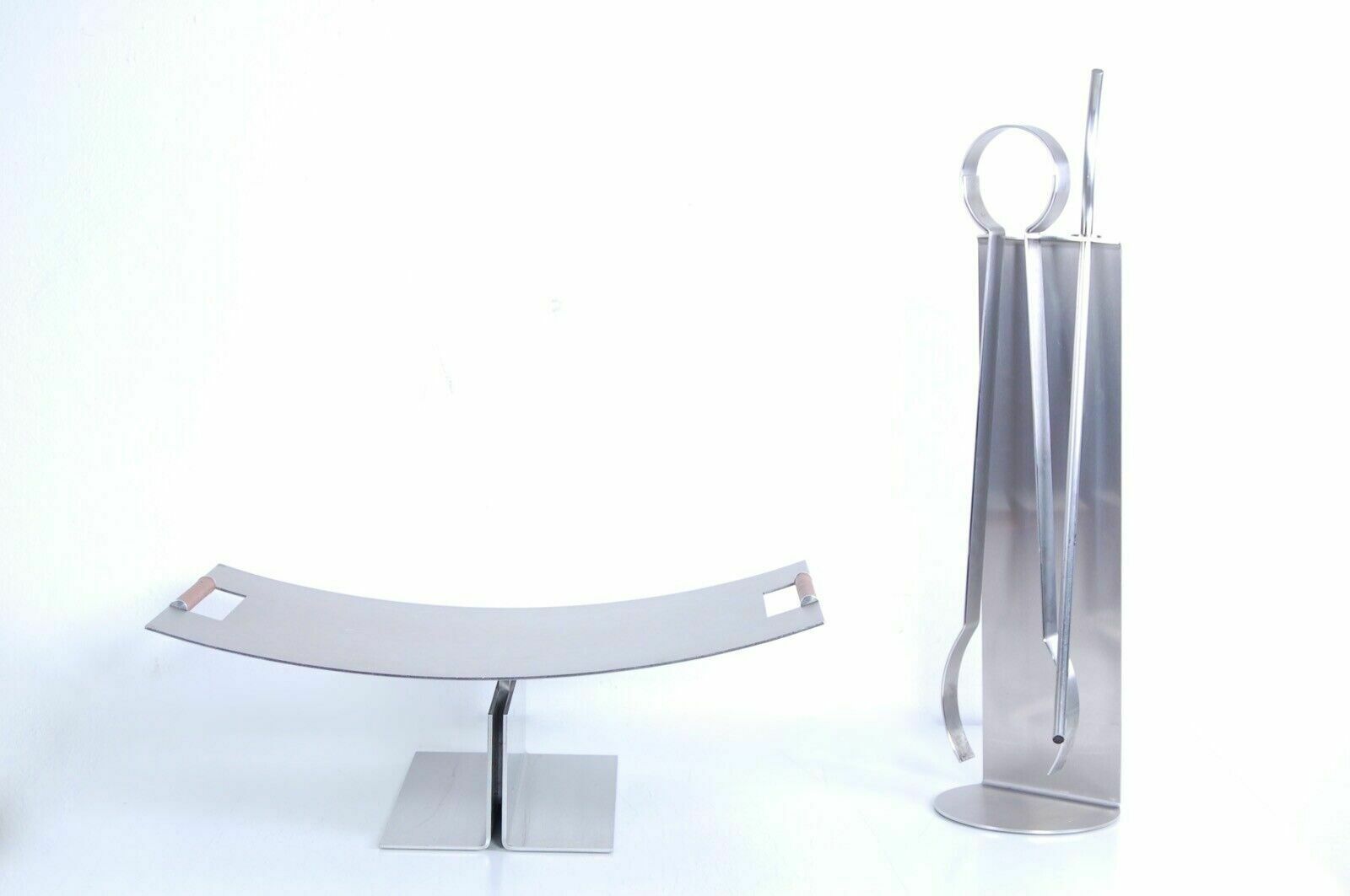 Fire Tools And Accessories Conmoto By Peter Maly Log Holder Steel Fireplace Set