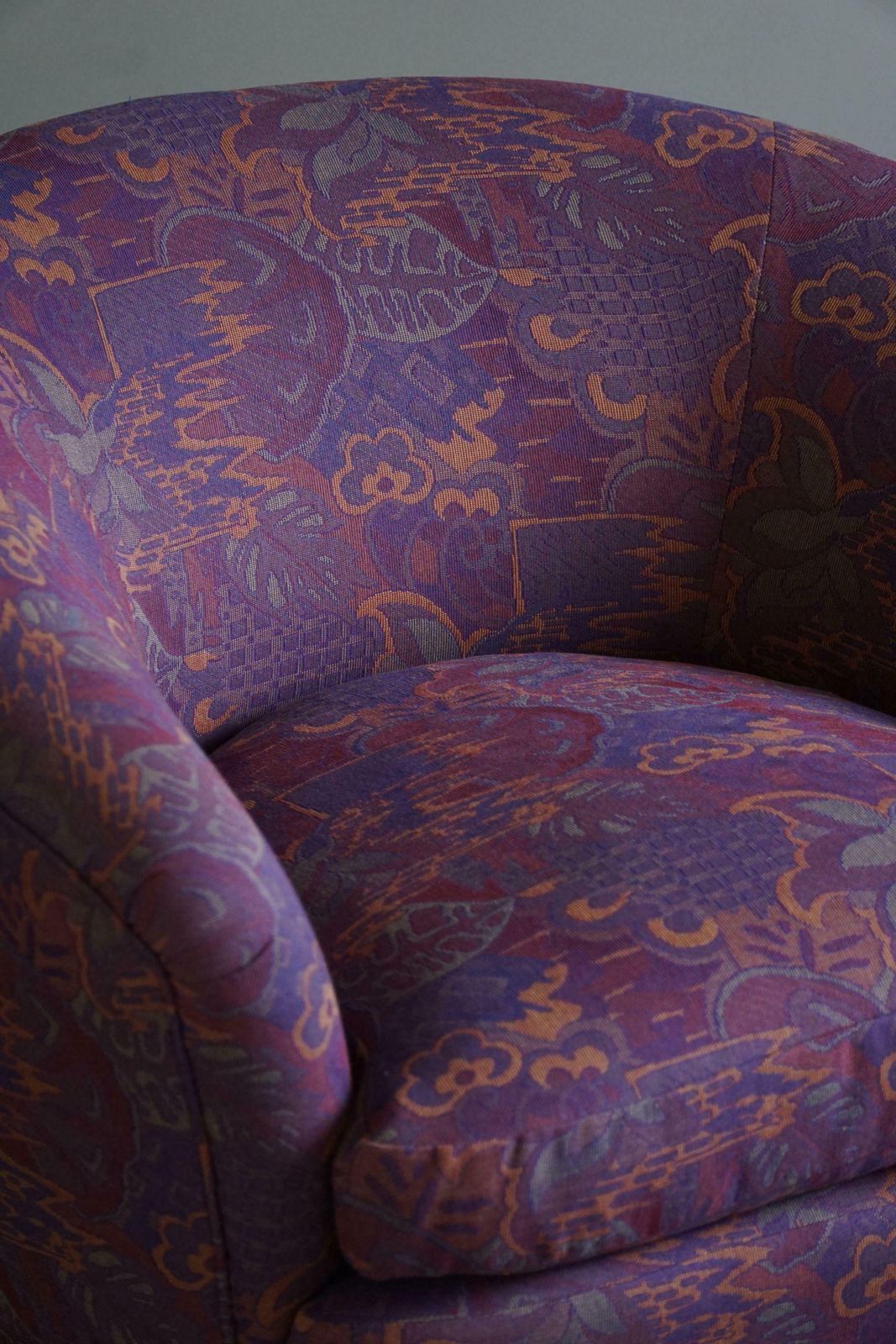 photo vintage Gio Ponti, Casa E Giardino, A Pair Of Lounge Chairs, Reupholstered, 1940s