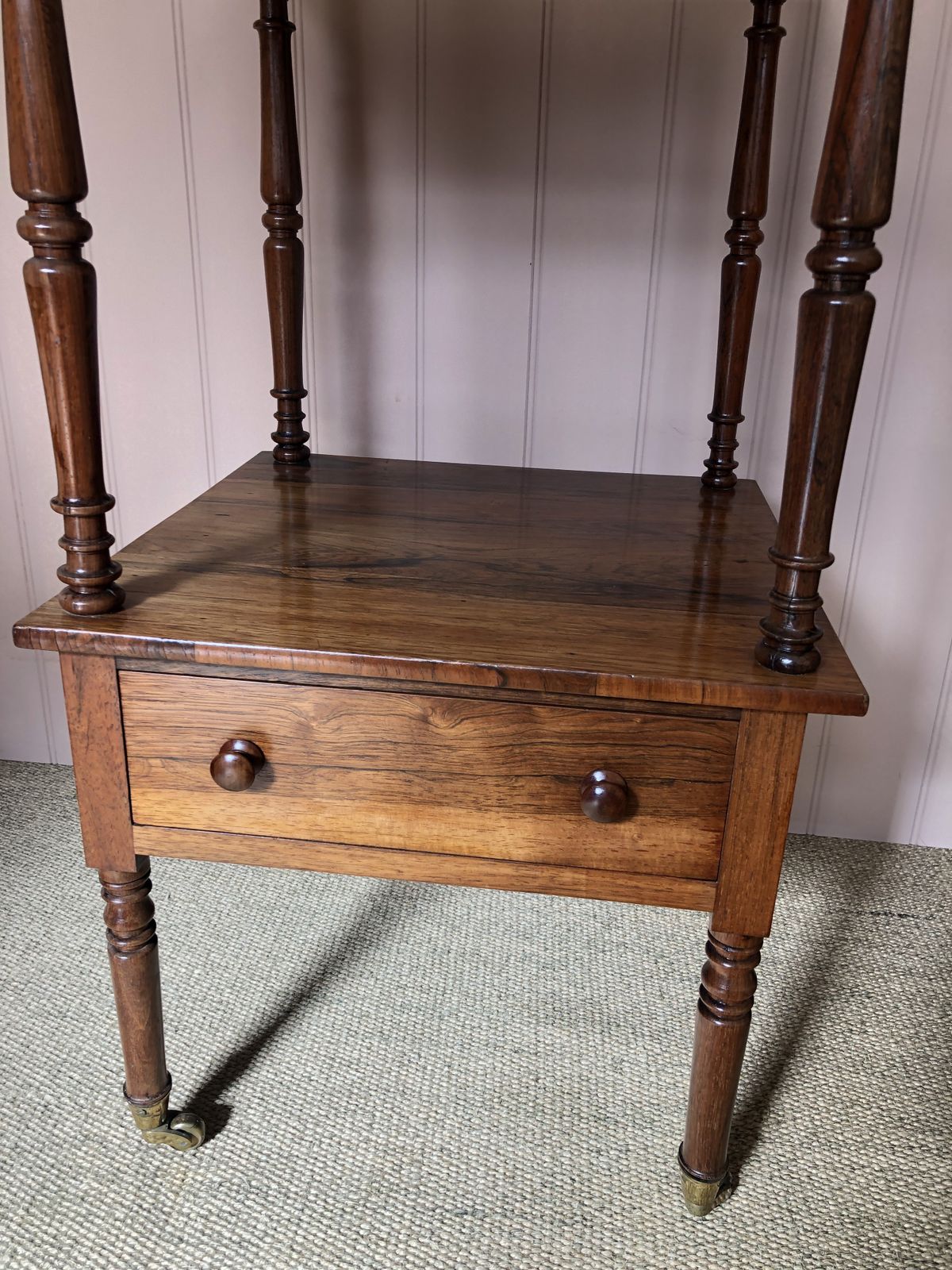 Antique Rosewood Three Tier What Not photo furniture