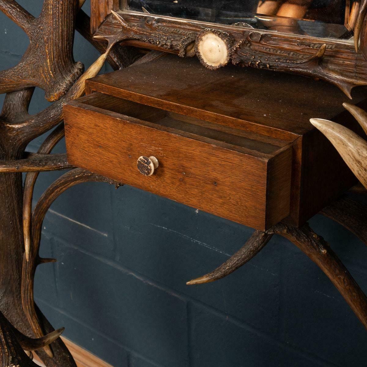 photo for sale 19th Century Black Forest Hall Stand, Swiss German, C.1890