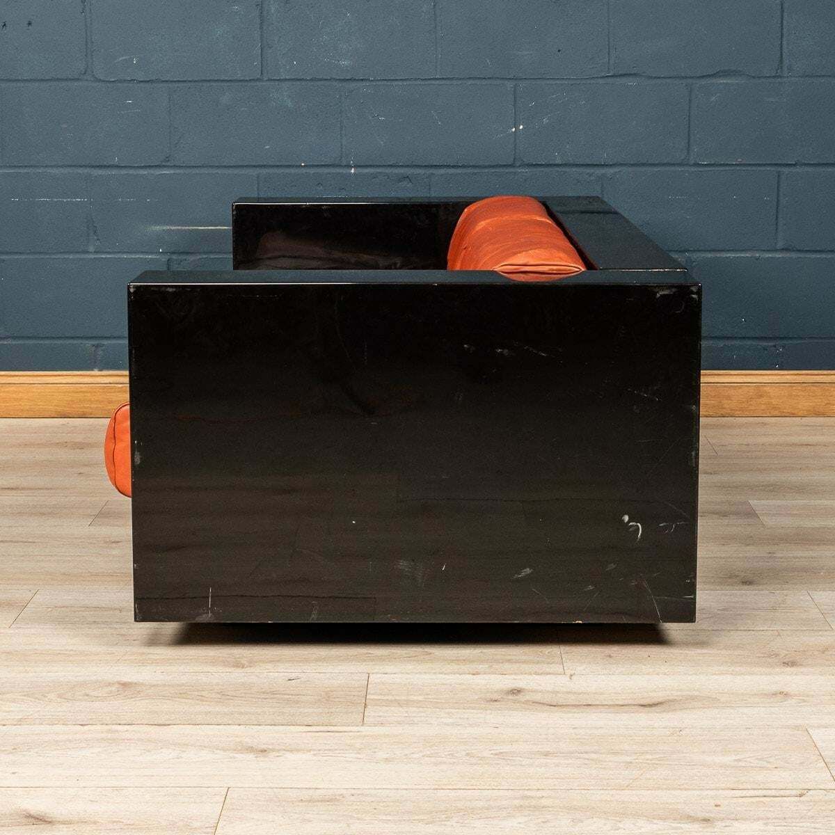 20th Century Two Seater Sofa By Lella And Massimo Vignelli For Poltronova photo Furniture