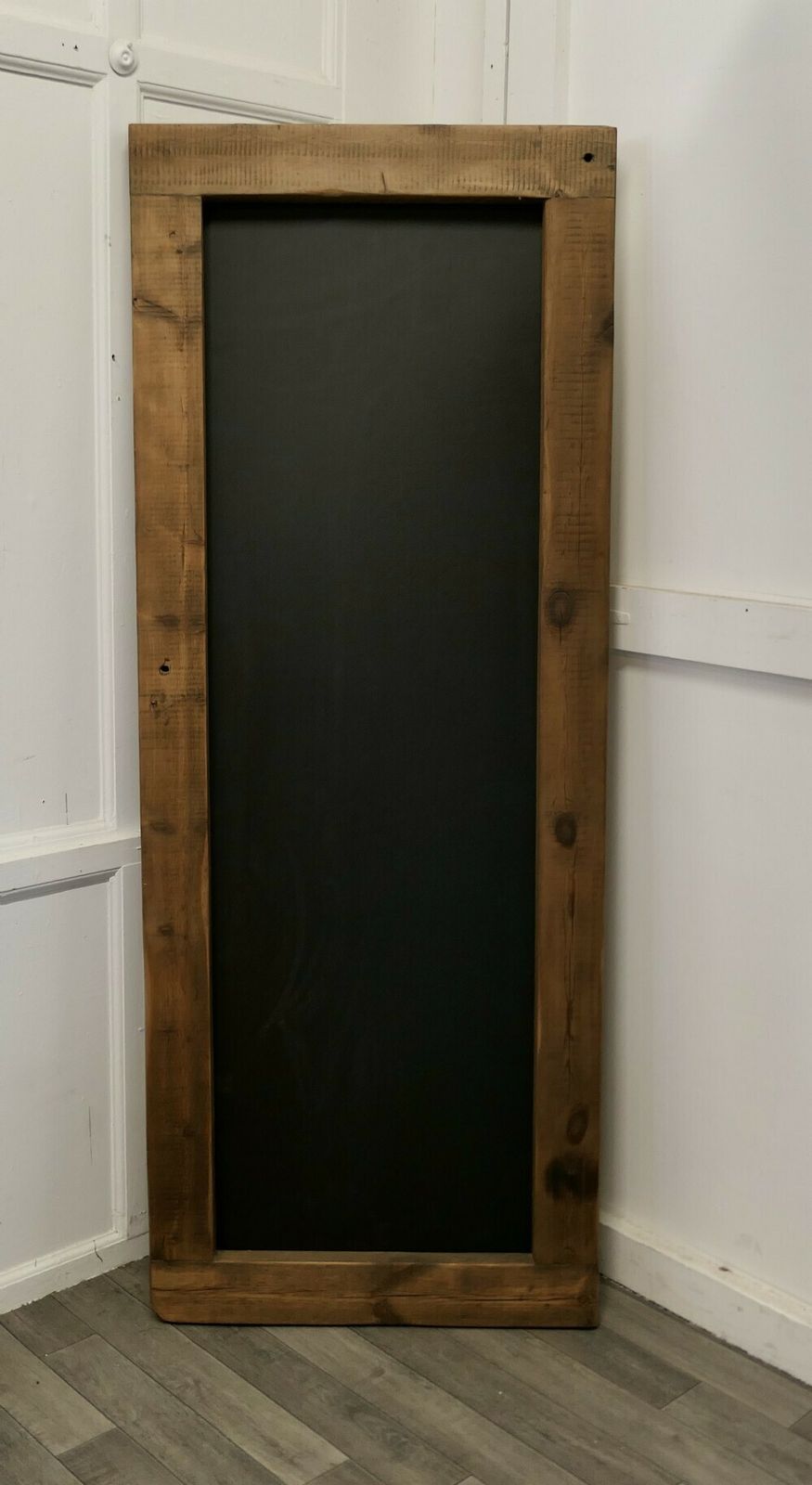 Recycled Pine Wine Bar Menu, Black Board