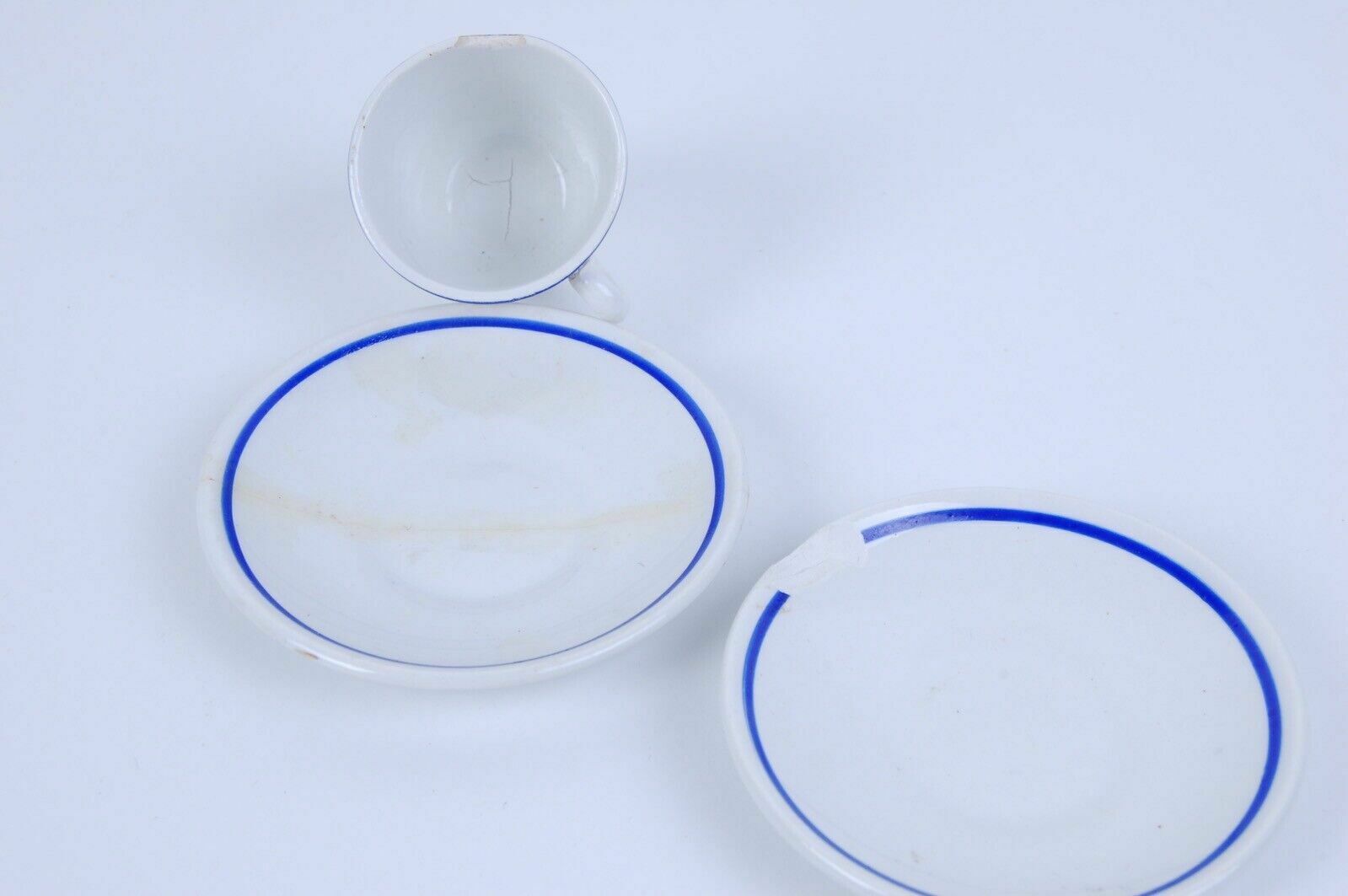 Mini Coffee And Tea Service For Toy Dolls From The Laveno Ceramic Collection photo Home Decor