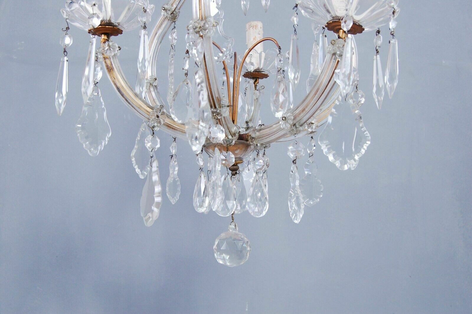 201.0 Maria Teresa Style Chandelier, Originates From The 30s And 40s, Modern Art Made In Italy photo