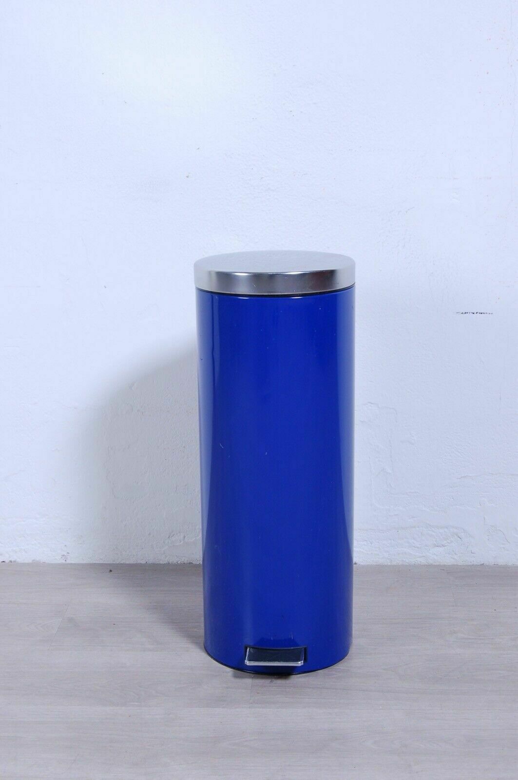 Brabantia Waste Bin Pedal Bin Steel Blue Fireproof Interior photo furniture
