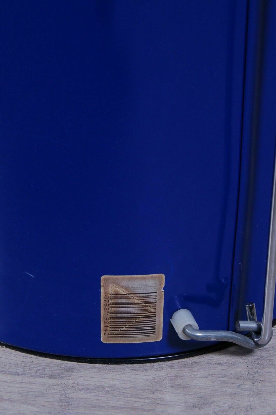 Brabantia Waste Bin Pedal Bin Steel Blue Fireproof Interior photo vintage