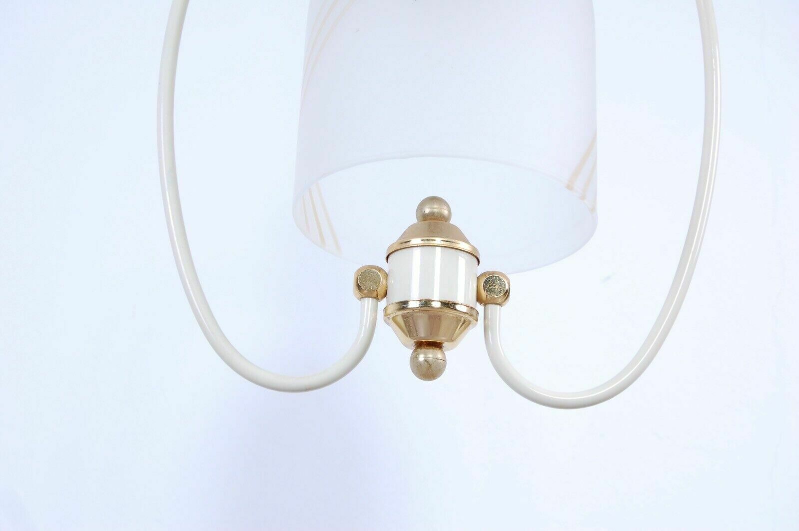 Chandelier From The 80s 90s Lampshade In Satin Murano Glass Modern Italy photo buy